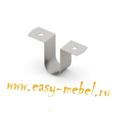 Скоба для полок из ЛДСП